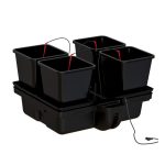 Platinium - HydroStar - 4 Big pots 18L - 80 x 80 x 38,5cm - Système hydroponique